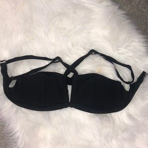 Black Victoria Secret Swim top.